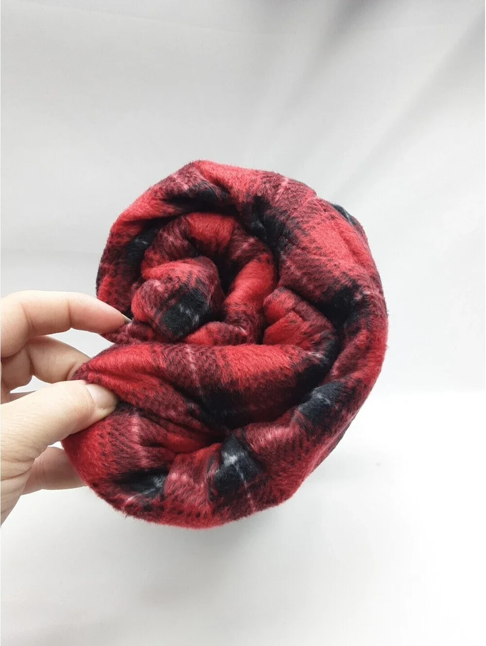St. Johns Bay - Men's 4XL - Red Tartan Fleece Sleep Pants - Pajama Bottoms